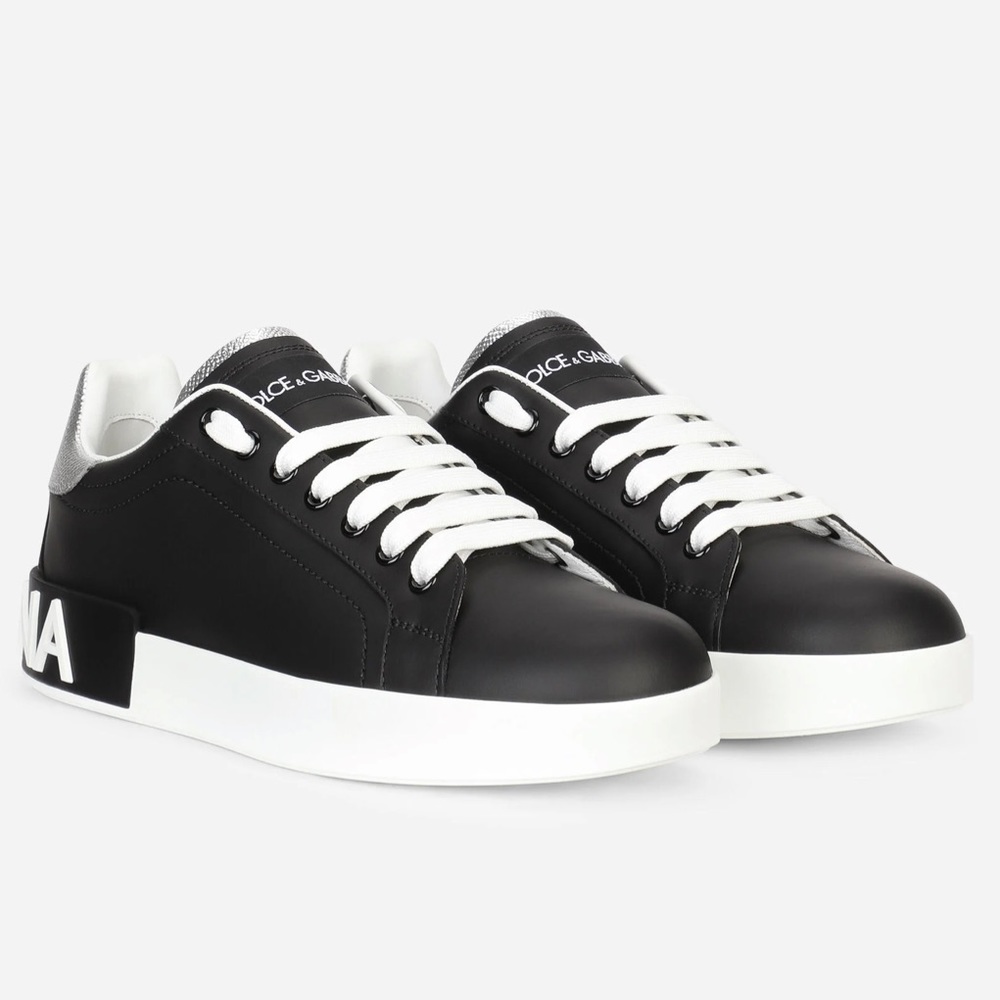 Dolce & Gabbana Portofino Leather Sneakers